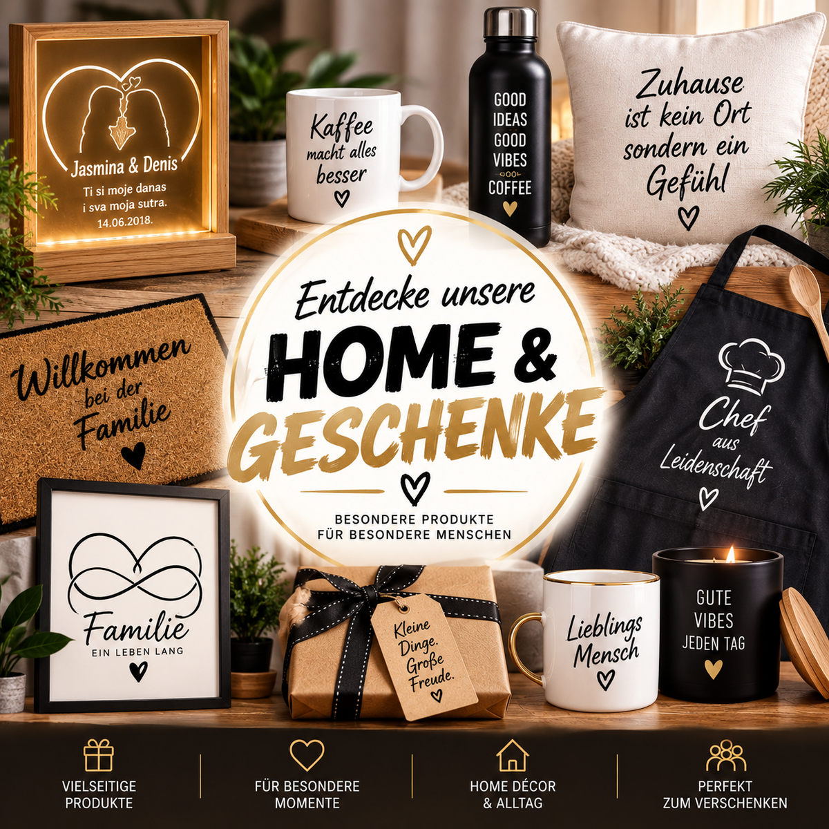HOME & GESCHENKE