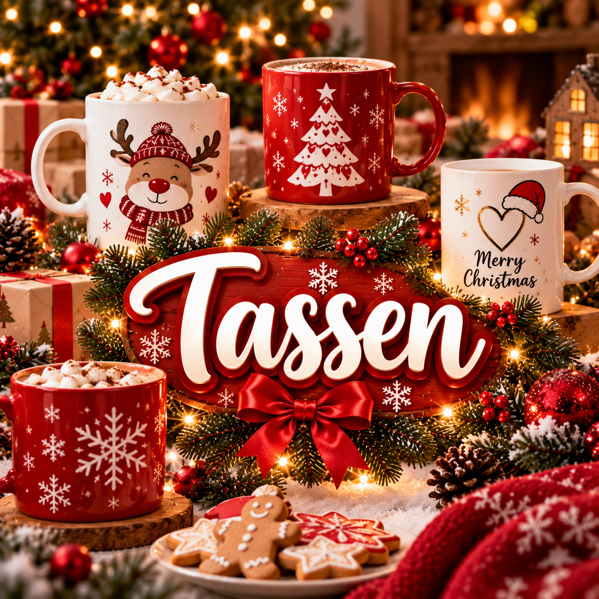 Weihnachten tassen