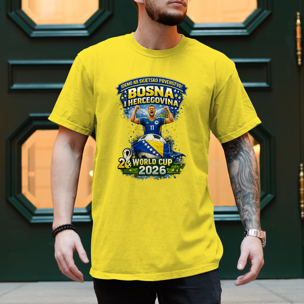 Muška majica – Bosna | Dizajn 01 | Prednja štampa