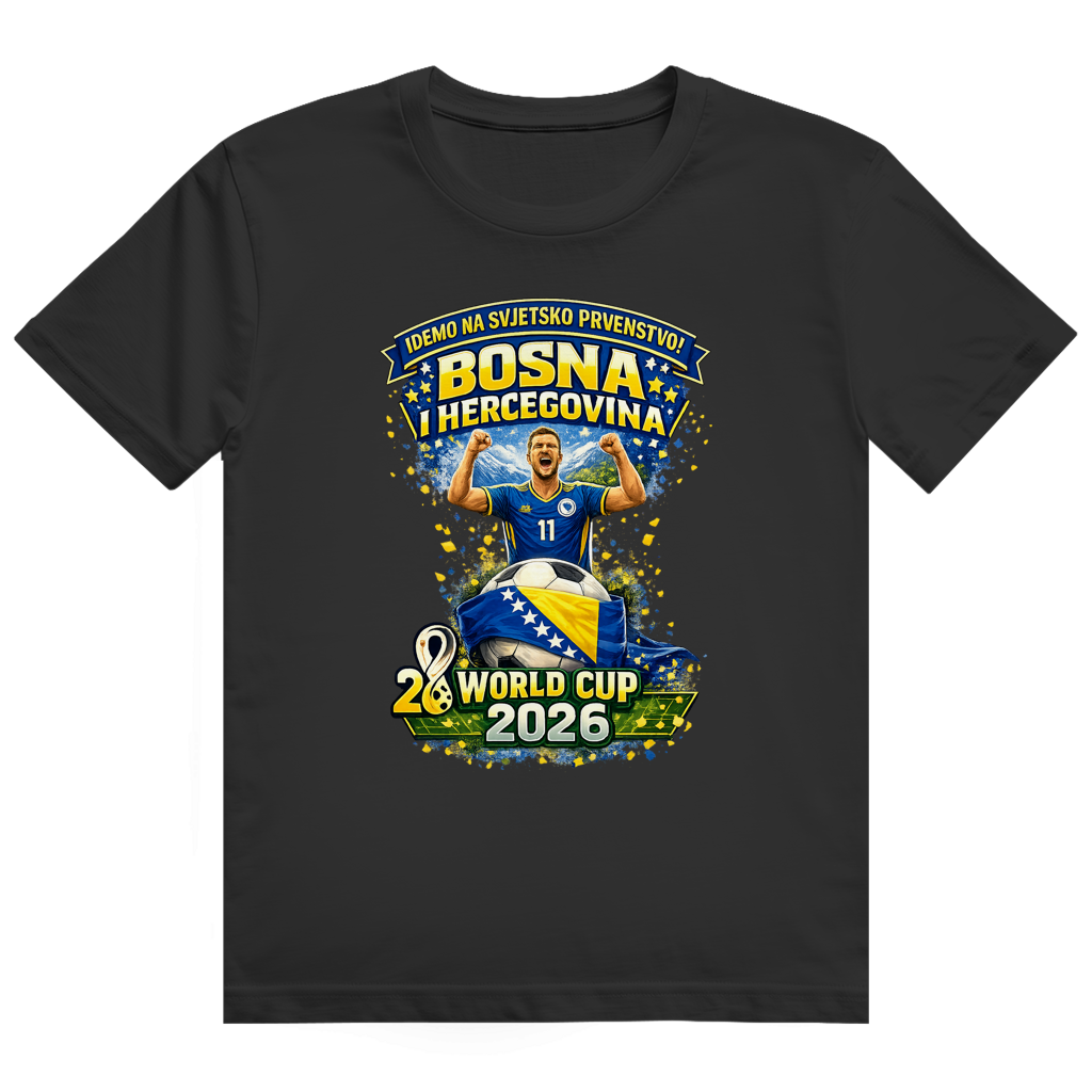 Muška majica Heavy Cotton – Bosna | Dizajn 01 | Prednja štampa