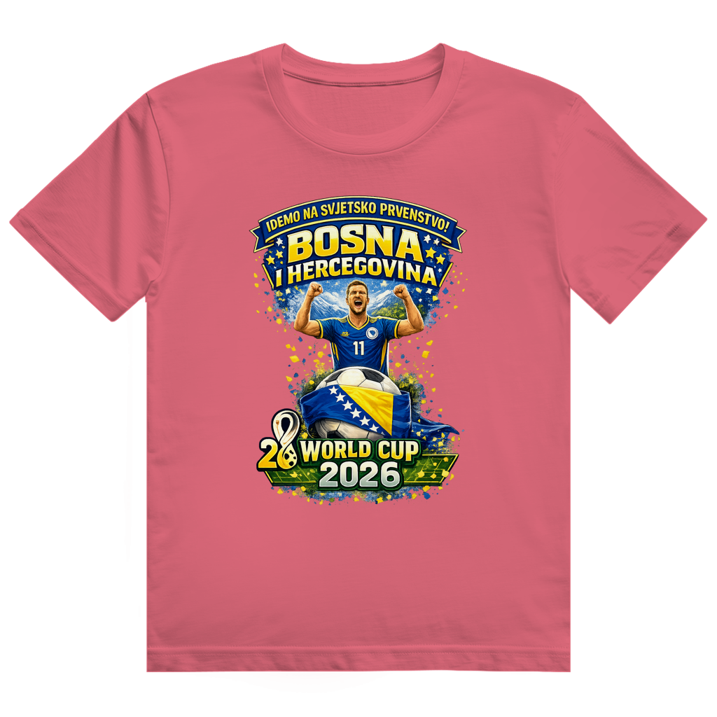 Muška majica Heavy Cotton – Bosna | Dizajn 01 | Prednja štampa