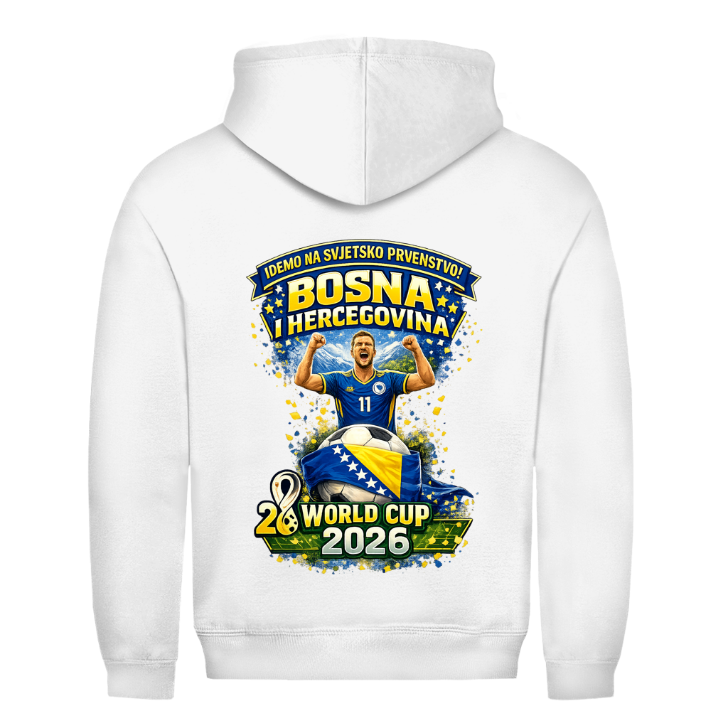 Muška dukserica – Bosna | Dizajn 01 | Print na leđima