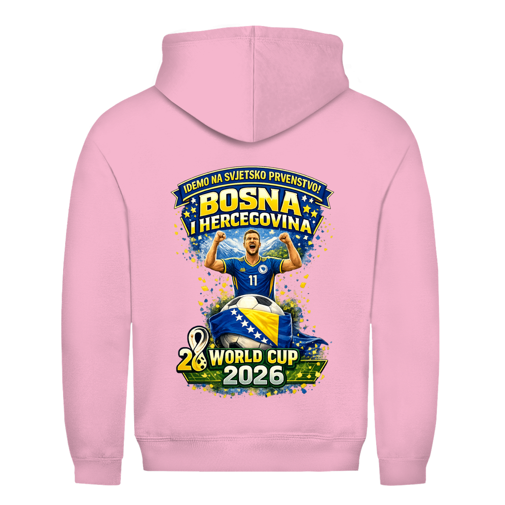 Muška dukserica – Bosna | Dizajn 01 | Print na leđima