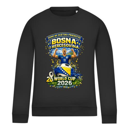 Ženska dukserica – Bosna | Dizajn 01 | Prednja štampa
