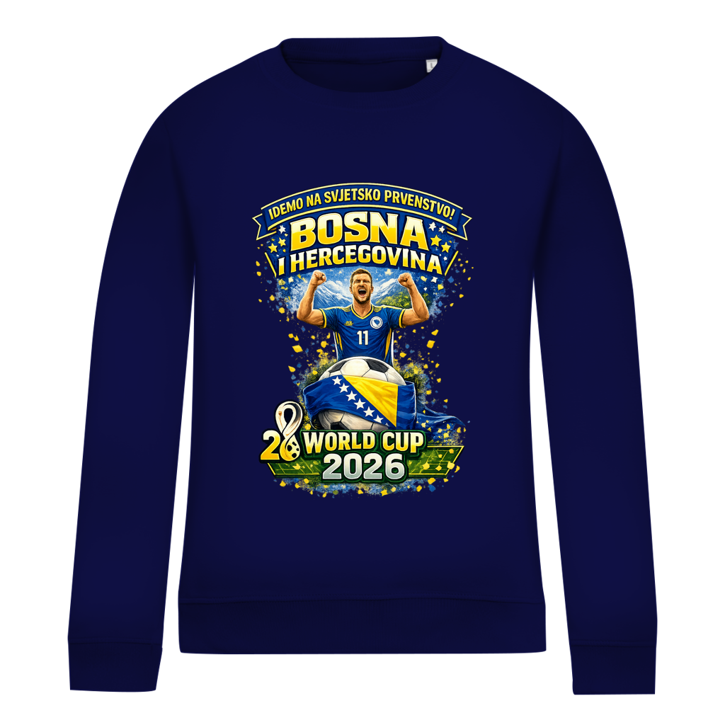 Ženska dukserica – Bosna | Dizajn 01 | Prednja štampa