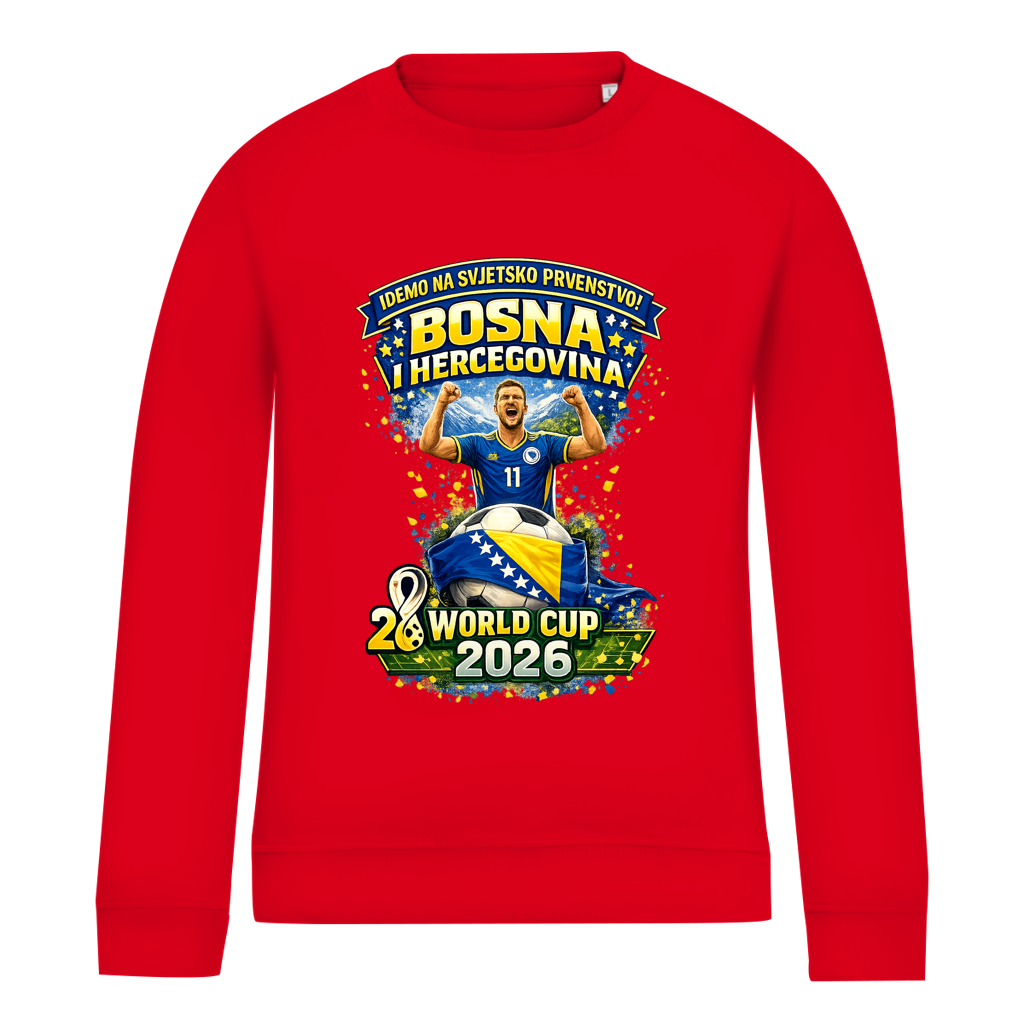 Ženska dukserica – Bosna | Dizajn 01 | Prednja štampa