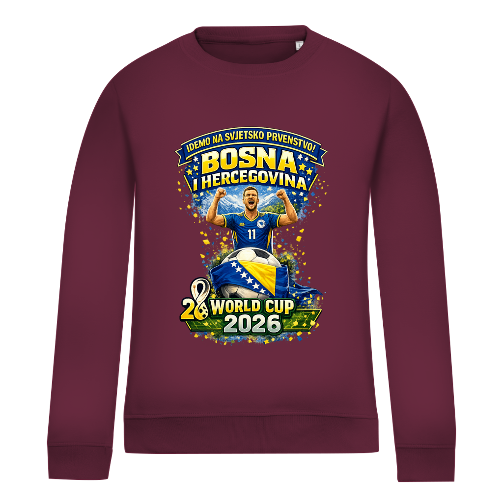 Ženska dukserica – Bosna | Dizajn 01 | Prednja štampa