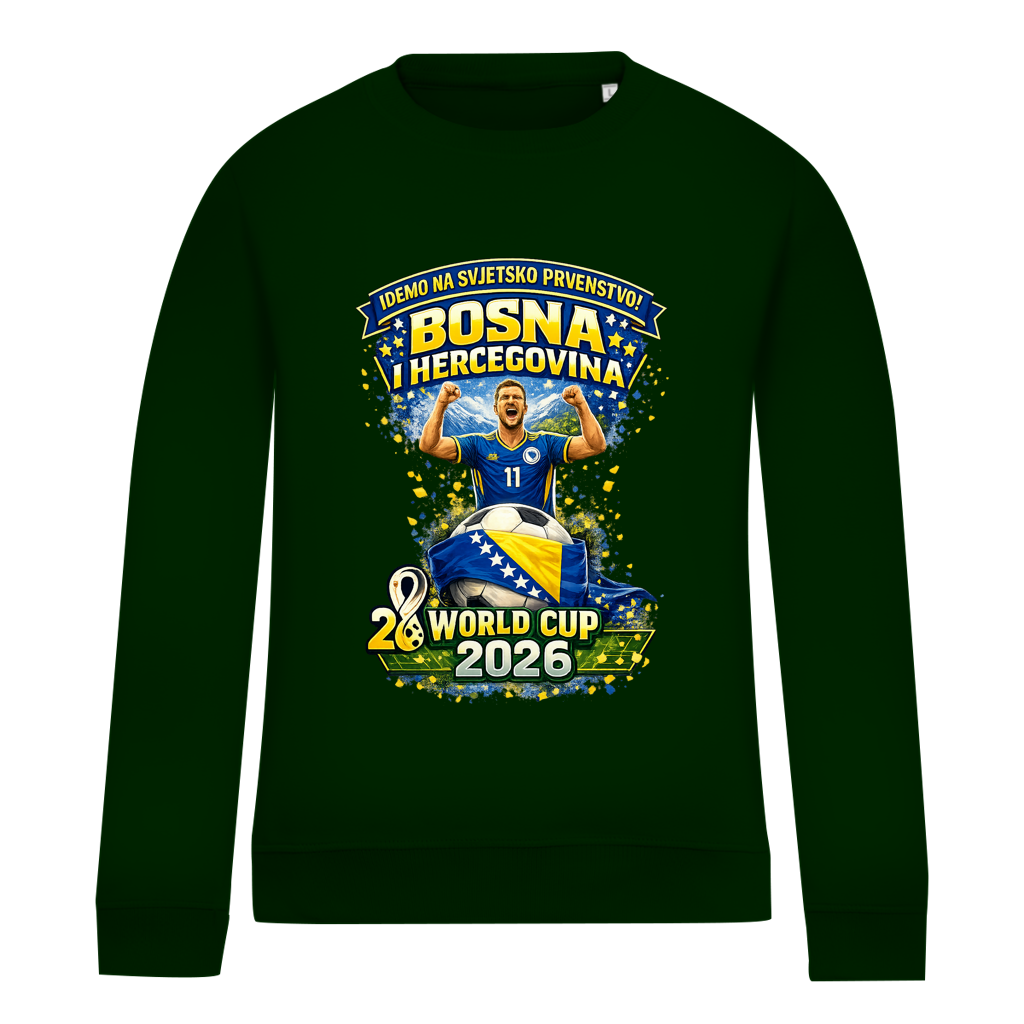 Ženska dukserica – Bosna | Dizajn 01 | Prednja štampa
