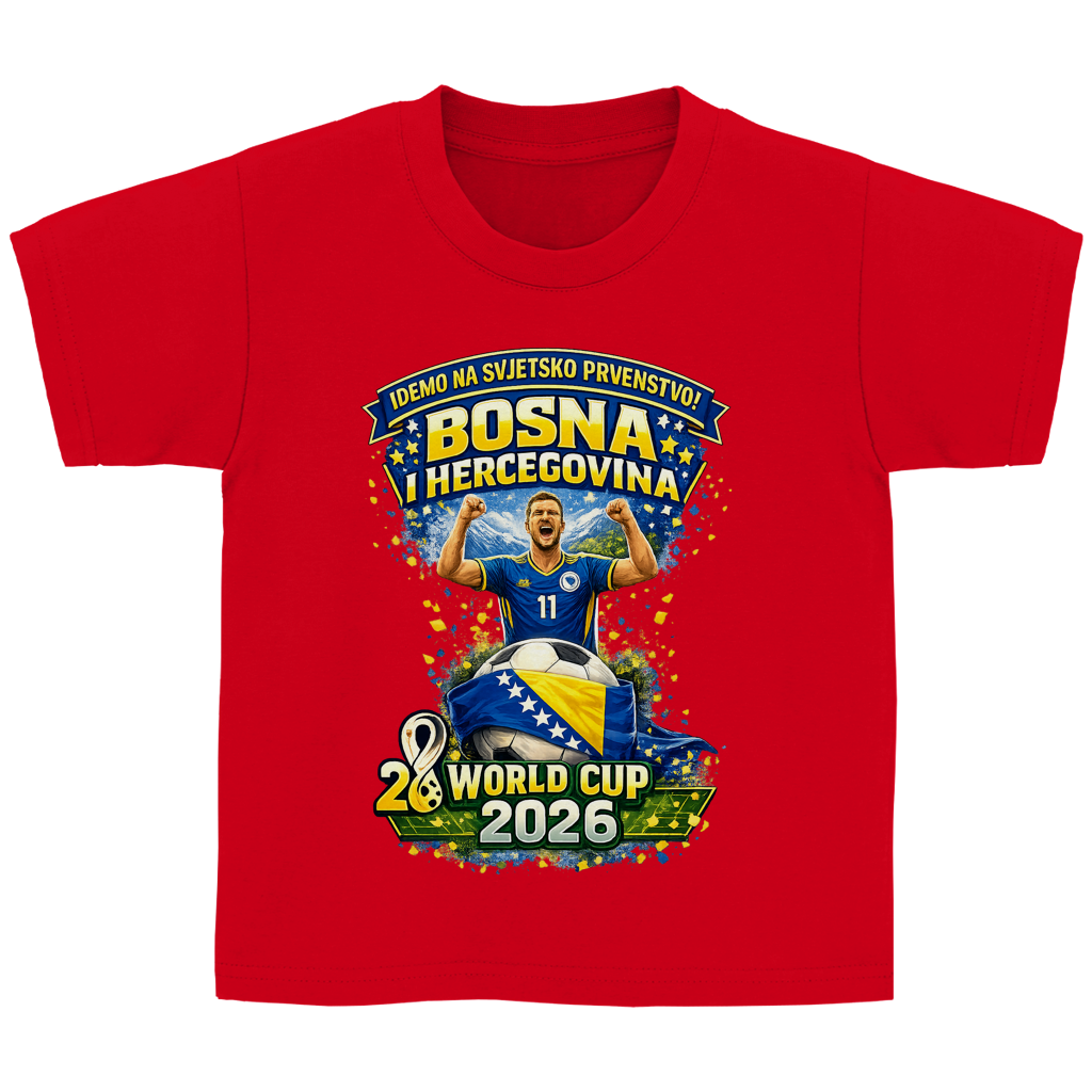 Dječija Basic majica – Bosna | Dizajn 01 | Prednja štampa