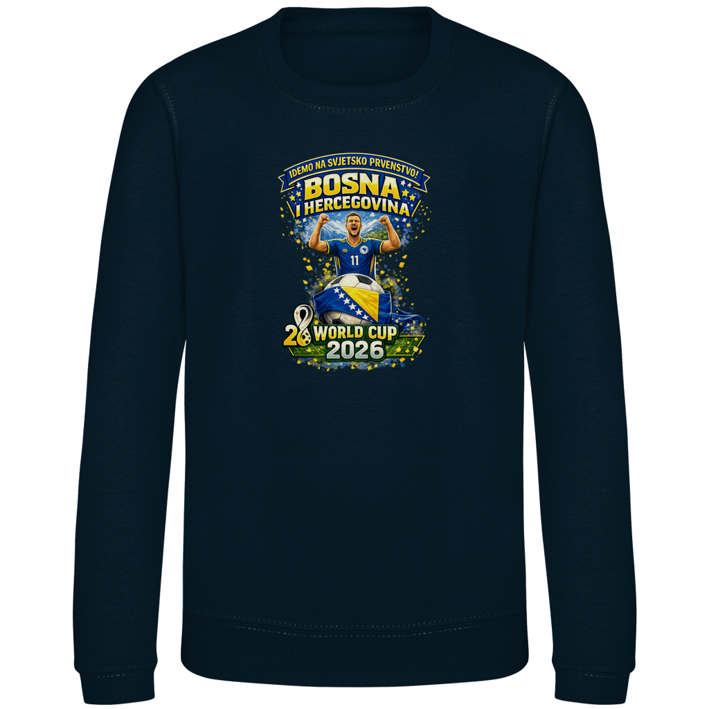 Dječija dukserica – Bosna | Dizajn 01 | Prednja štampa