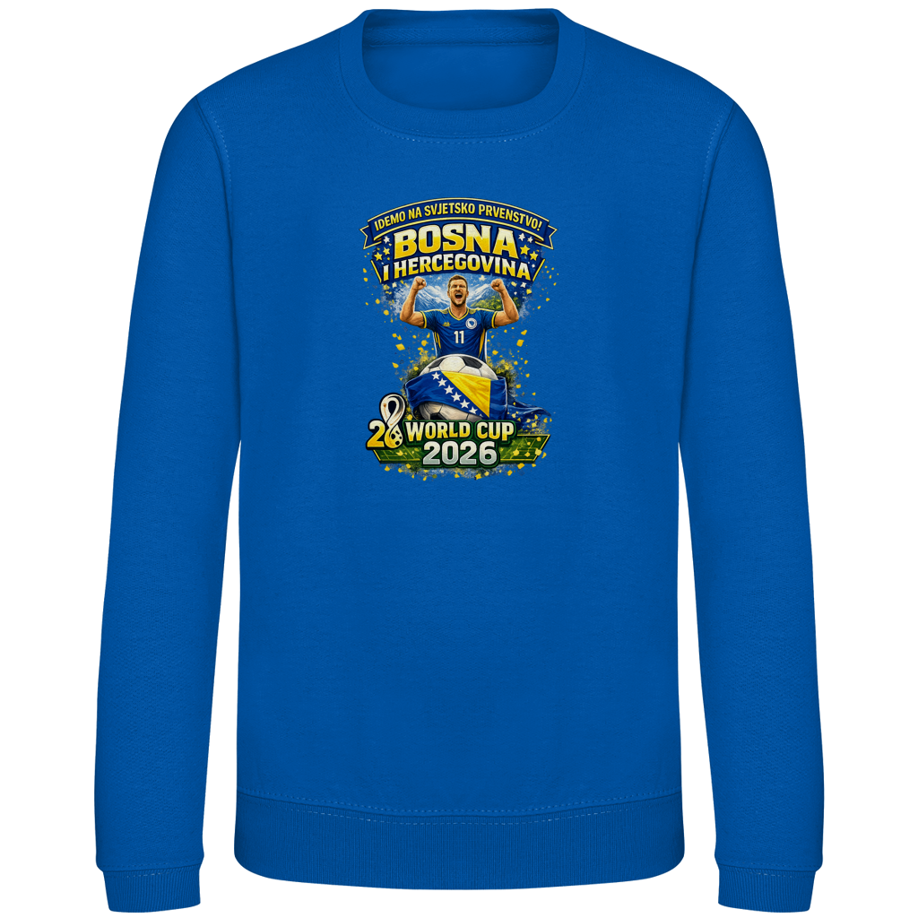 Dječija dukserica – Bosna | Dizajn 01 | Prednja štampa