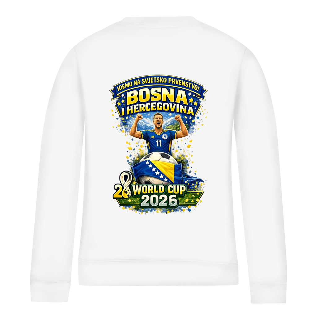 Ženska dukserica – Bosna | Dizajn 01 | Print na leđima
