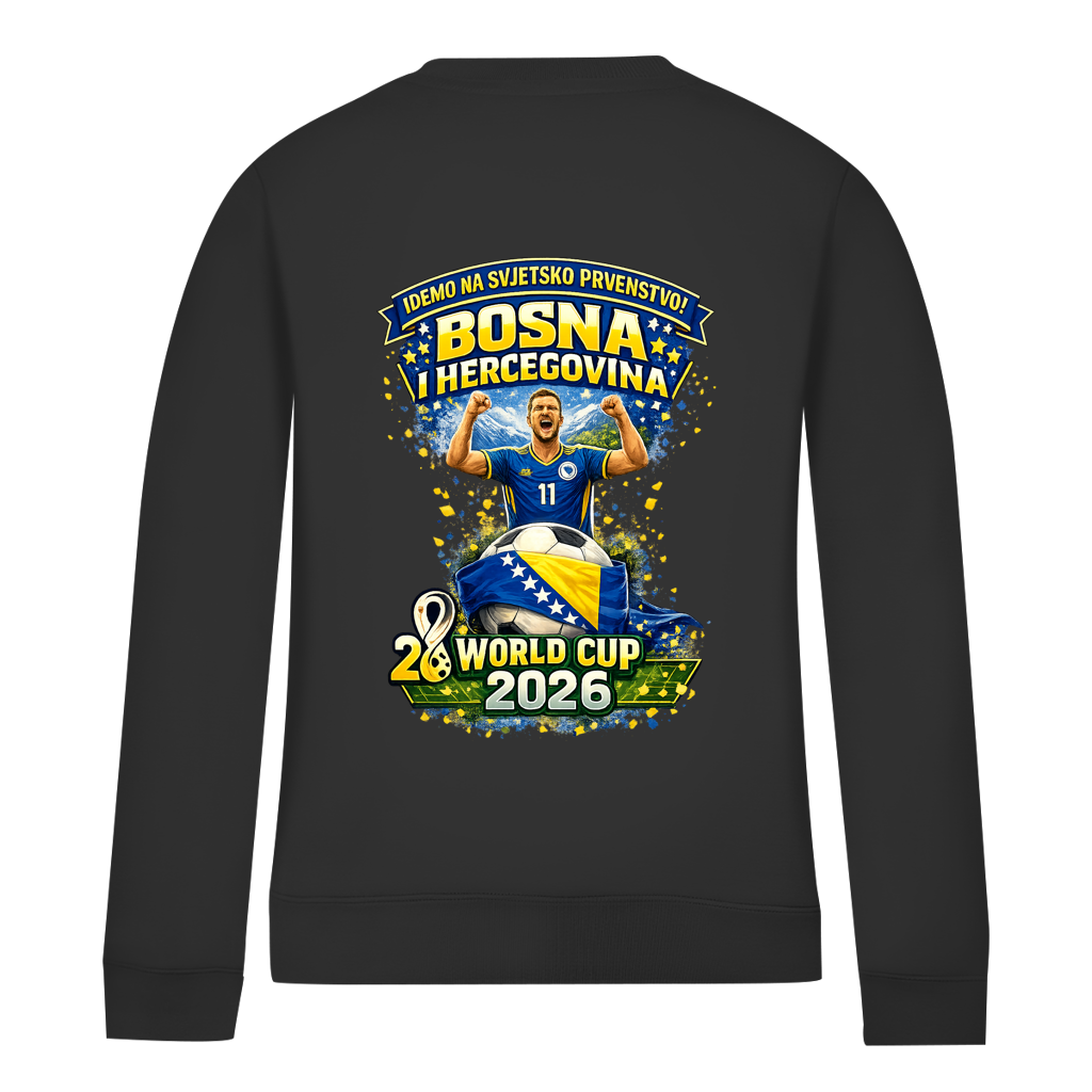Ženska dukserica – Bosna | Dizajn 01 | Print na leđima