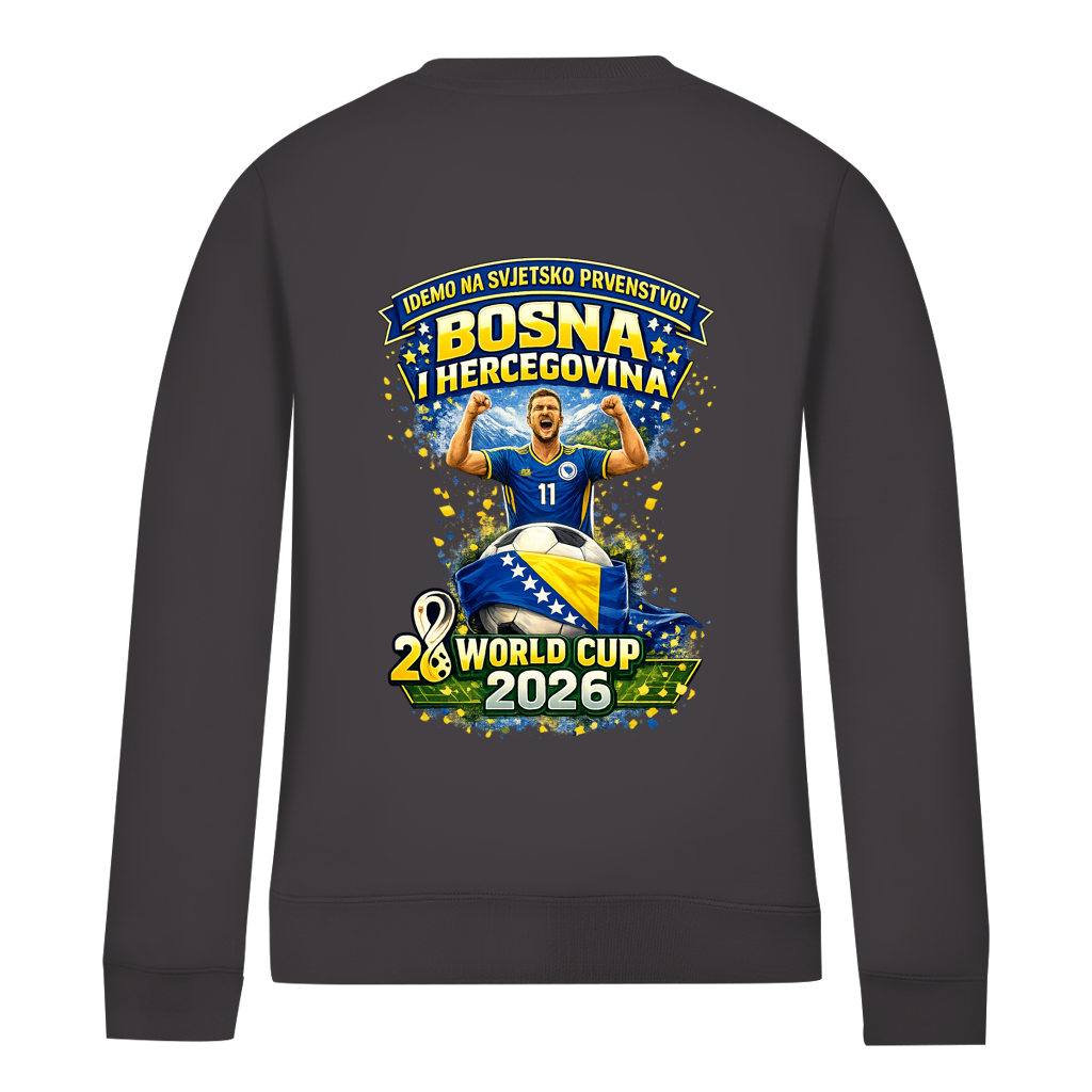 Ženska dukserica – Bosna | Dizajn 01 | Print na leđima