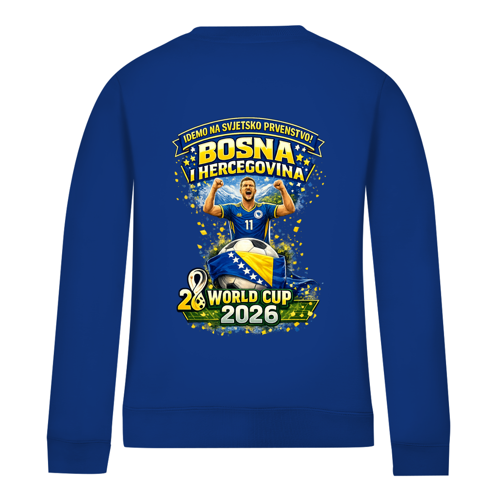 Ženska dukserica – Bosna | Dizajn 01 | Print na leđima
