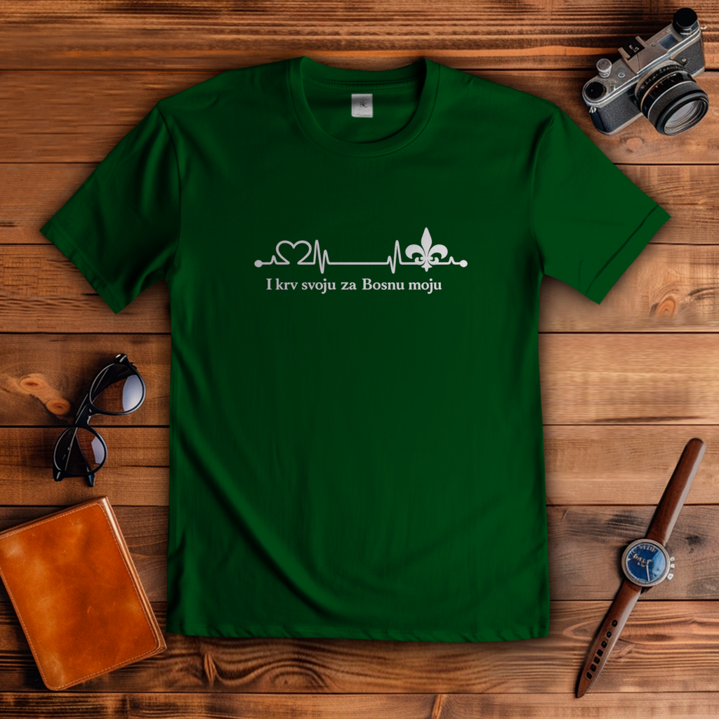 Muška majica kratkih rukava – Za Bosnu Moju | Prednji print