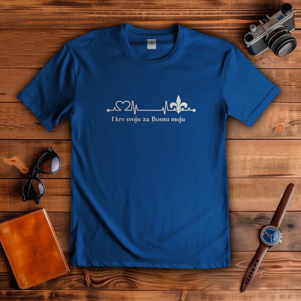 Muška majica kratkih rukava – Za Bosnu Moju | Prednji print