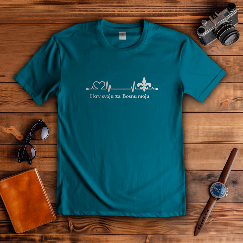 Muška majica kratkih rukava – Za Bosnu Moju | Prednji print