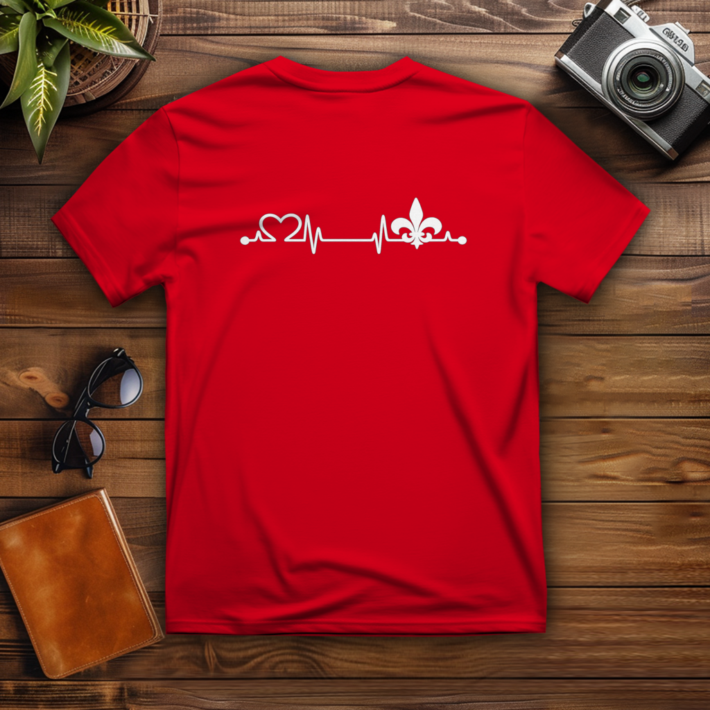 Muška majica – Srce Bosne | Print na leđima