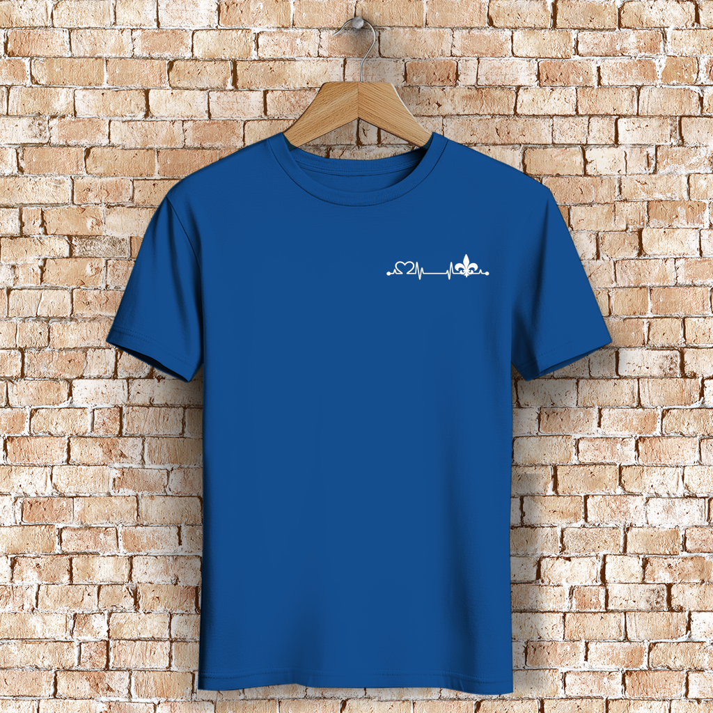 Muška premium majica od organskog pamuka – Srce Bosne | Mali print na grudima