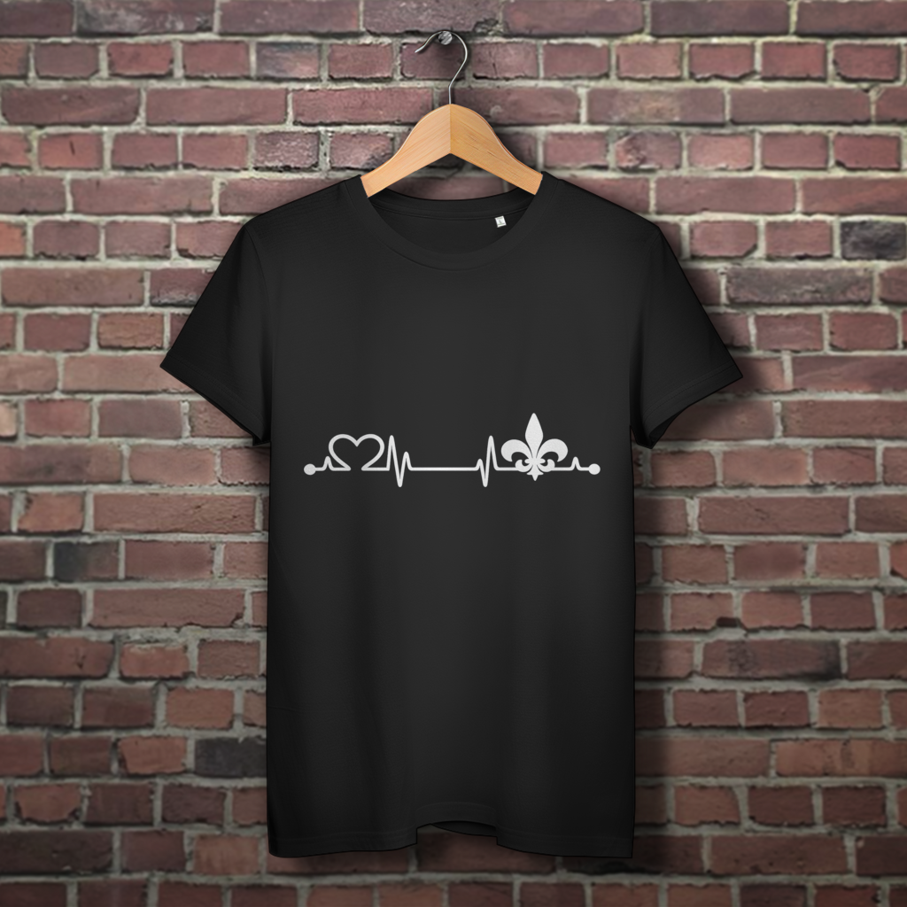 Ženska premium organska majica – Srce Bosne | Prednji print