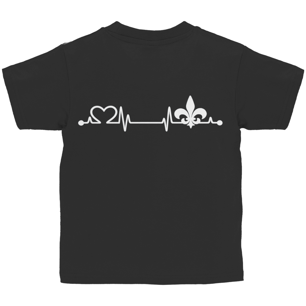Dječija basic majica – Srce Bosne | Print na leđima