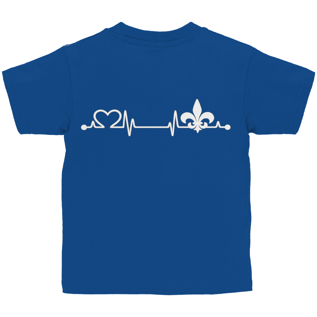 Dječija basic majica – Srce Bosne | Print na leđima