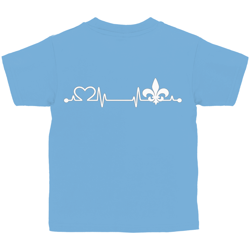 Dječija basic majica – Srce Bosne | Print na leđima