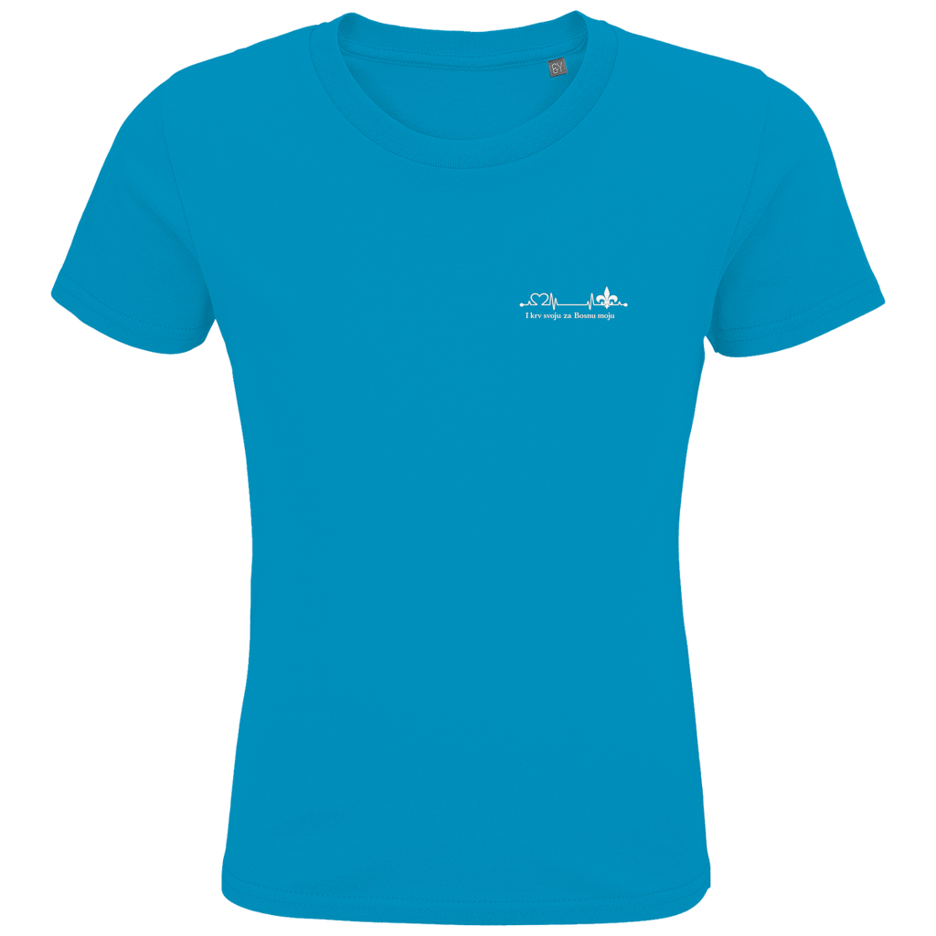 Kids Premium Bio T-Shirt – Za Bosnu Moju | Lijeva prsa