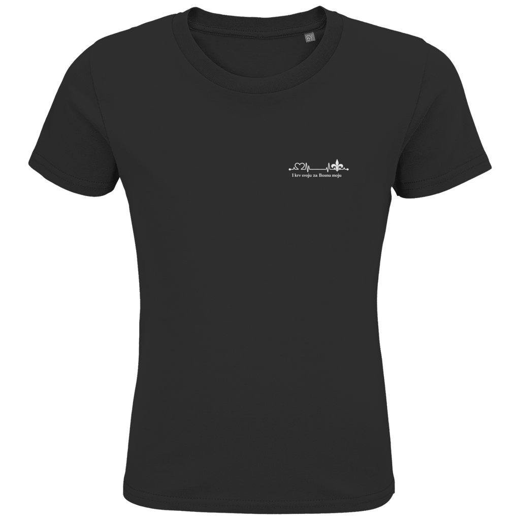Kids Premium Bio T-Shirt – Za Bosnu Moju | Lijeva prsa