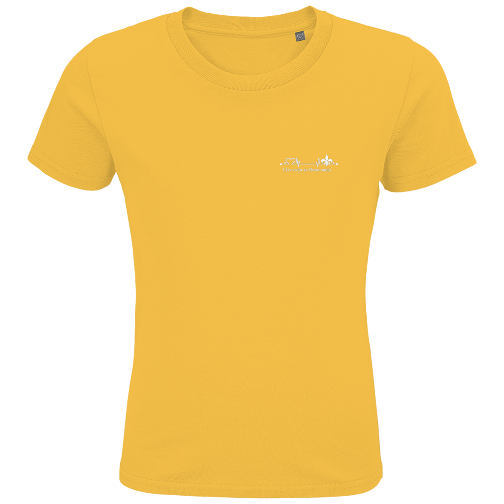 Kids Premium Bio T-Shirt – Za Bosnu Moju | Lijeva prsa