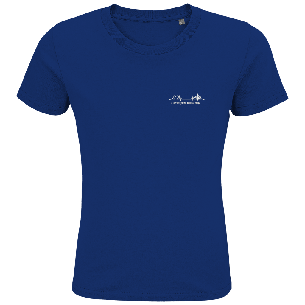 Kids Premium Bio T-Shirt – Za Bosnu Moju | Lijeva prsa