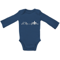 Baby Bio Bodi dugih rukava – Srce Bosne | Prednja štampa