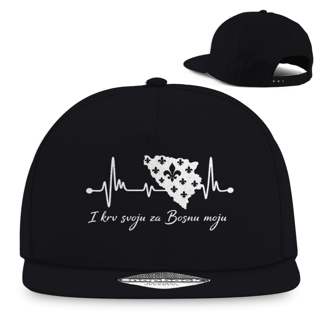 Snapback reper kapa Bosna – Bosna otkucaji srca | Prednja štampa