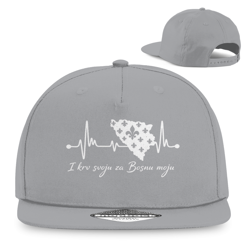 Snapback reper kapa Bosna – Bosna otkucaji srca | Prednja štampa