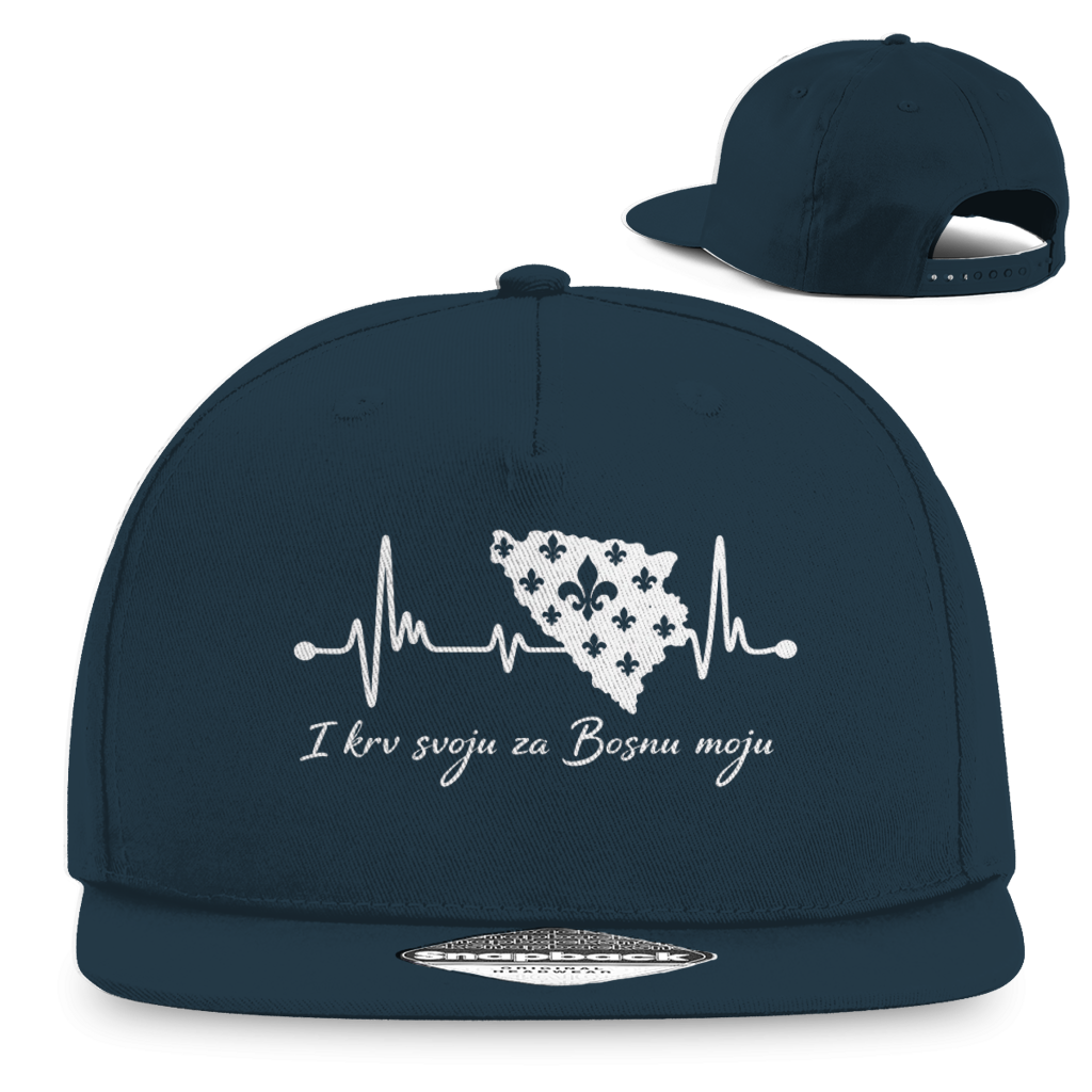Snapback reper kapa Bosna – Bosna otkucaji srca | Prednja štampa