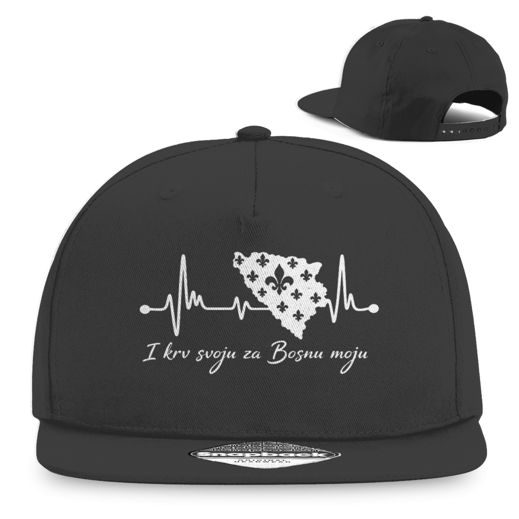 Snapback reper kapa Bosna – Bosna otkucaji srca | Prednja štampa