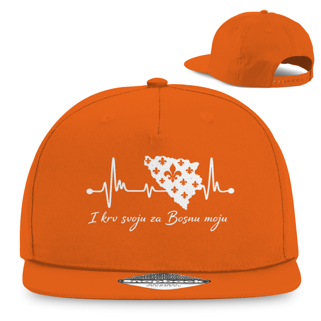 Snapback reper kapa Bosna – Bosna otkucaji srca | Prednja štampa