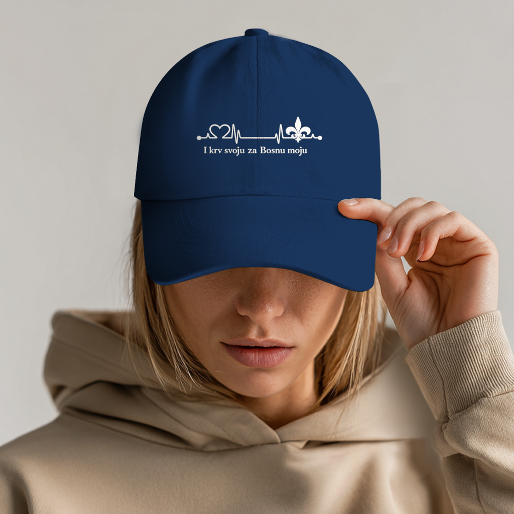 Dad Cap – Za Bosnu Moju | Otisak na prednjoj strani