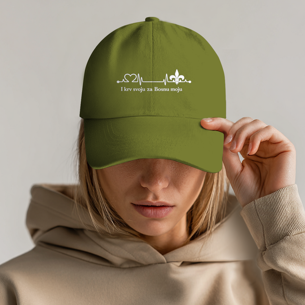 Dad Cap – Za Bosnu Moju | Otisak na prednjoj strani