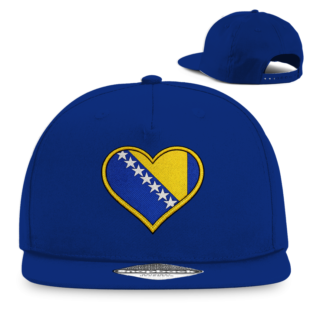 Snapback kapa za repere – Bosna u srcu | Prednja štampa