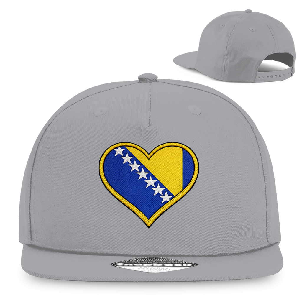 Snapback kapa za repere – Bosna u srcu | Prednja štampa