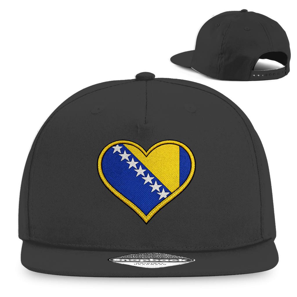 Snapback kapa za repere – Bosna u srcu | Prednja štampa
