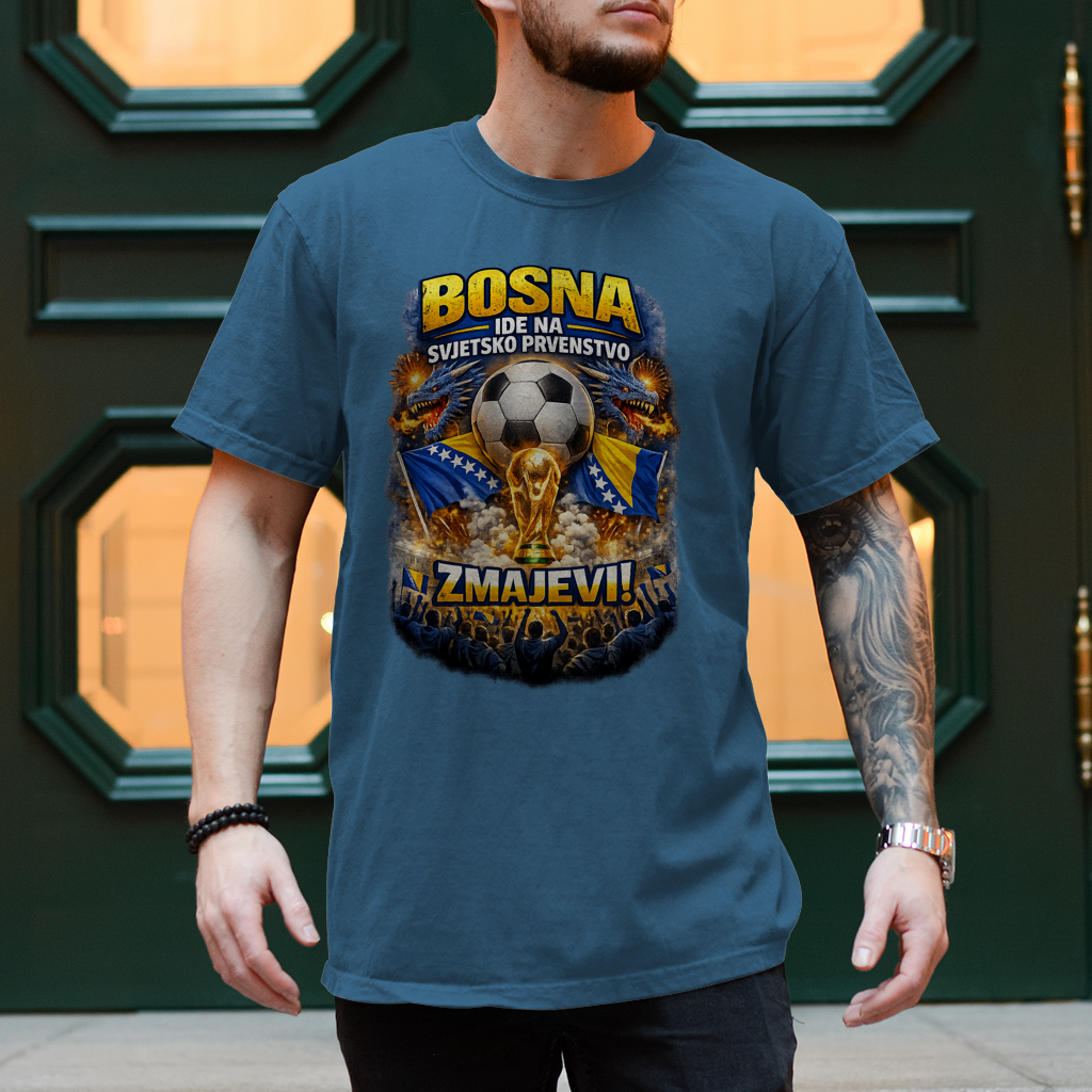 Muška majica - Zmajevi SP 2026 | Prednja štampa