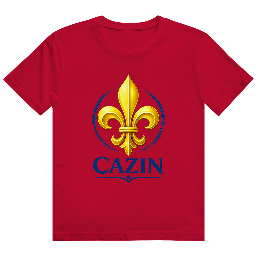 Cazin Bosnien Muška majica sa bosanskim ljiljanom | Bosna majica od 100% američkog pamuka