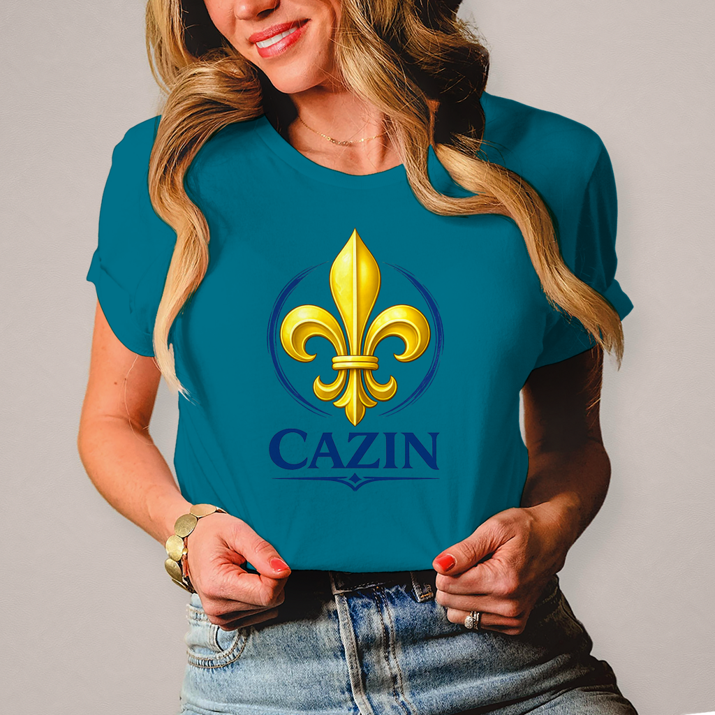 Ženska majica – Cazin Bosna ljiljan dizajn | Prednja štampa