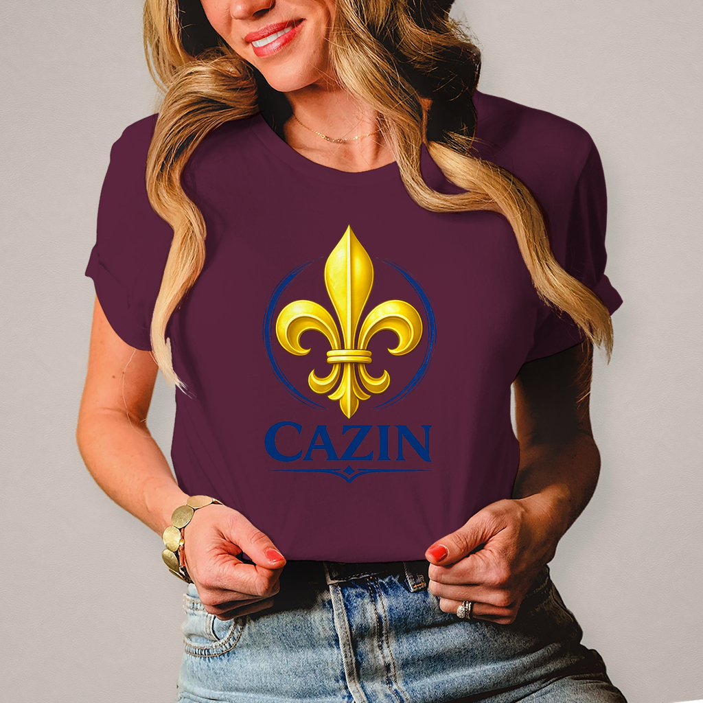 Ženska majica – Cazin Bosna ljiljan dizajn | Prednja štampa