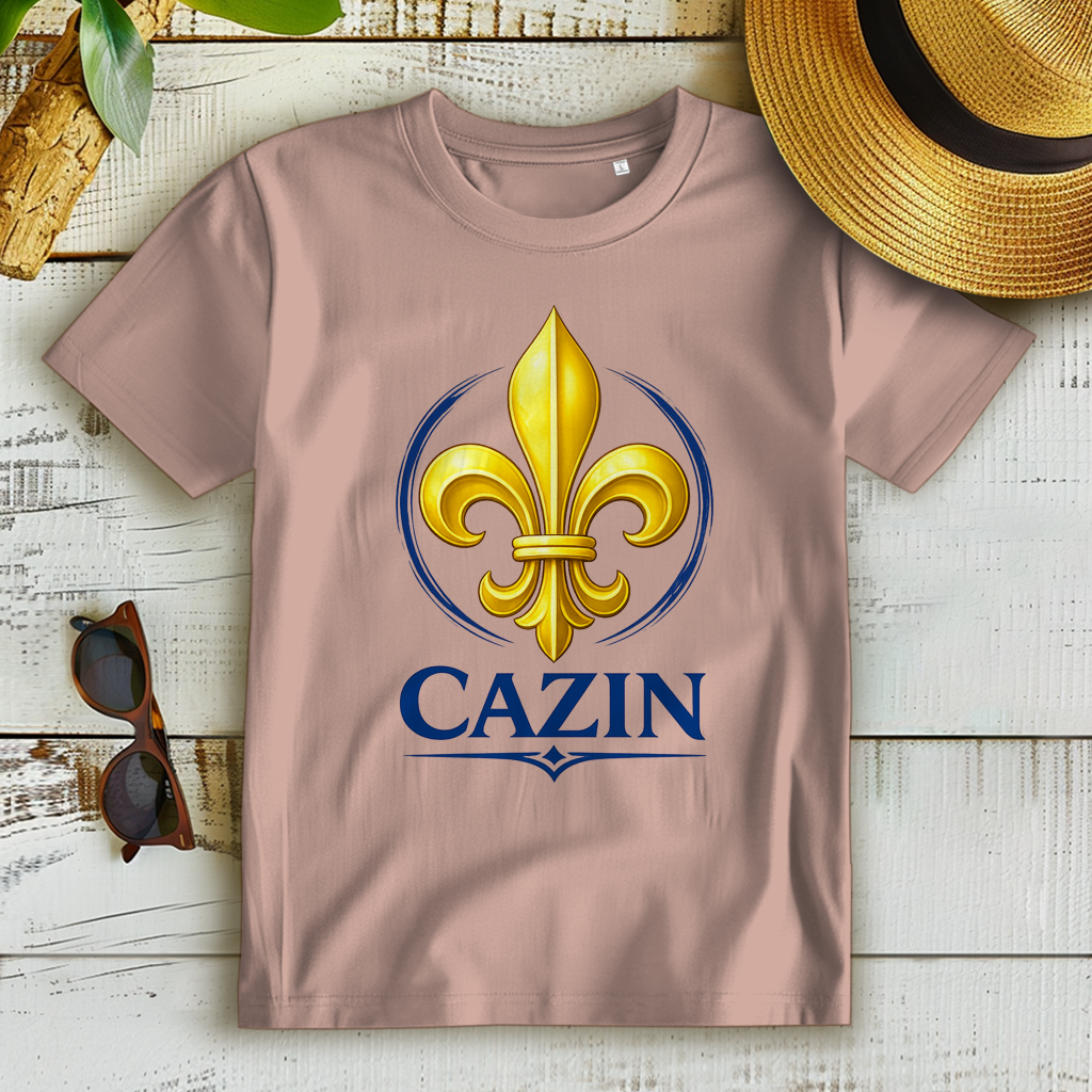 Cazin Bosna Ženska Premium organska majica s bosanskim ljiljanom | Organski pamuk