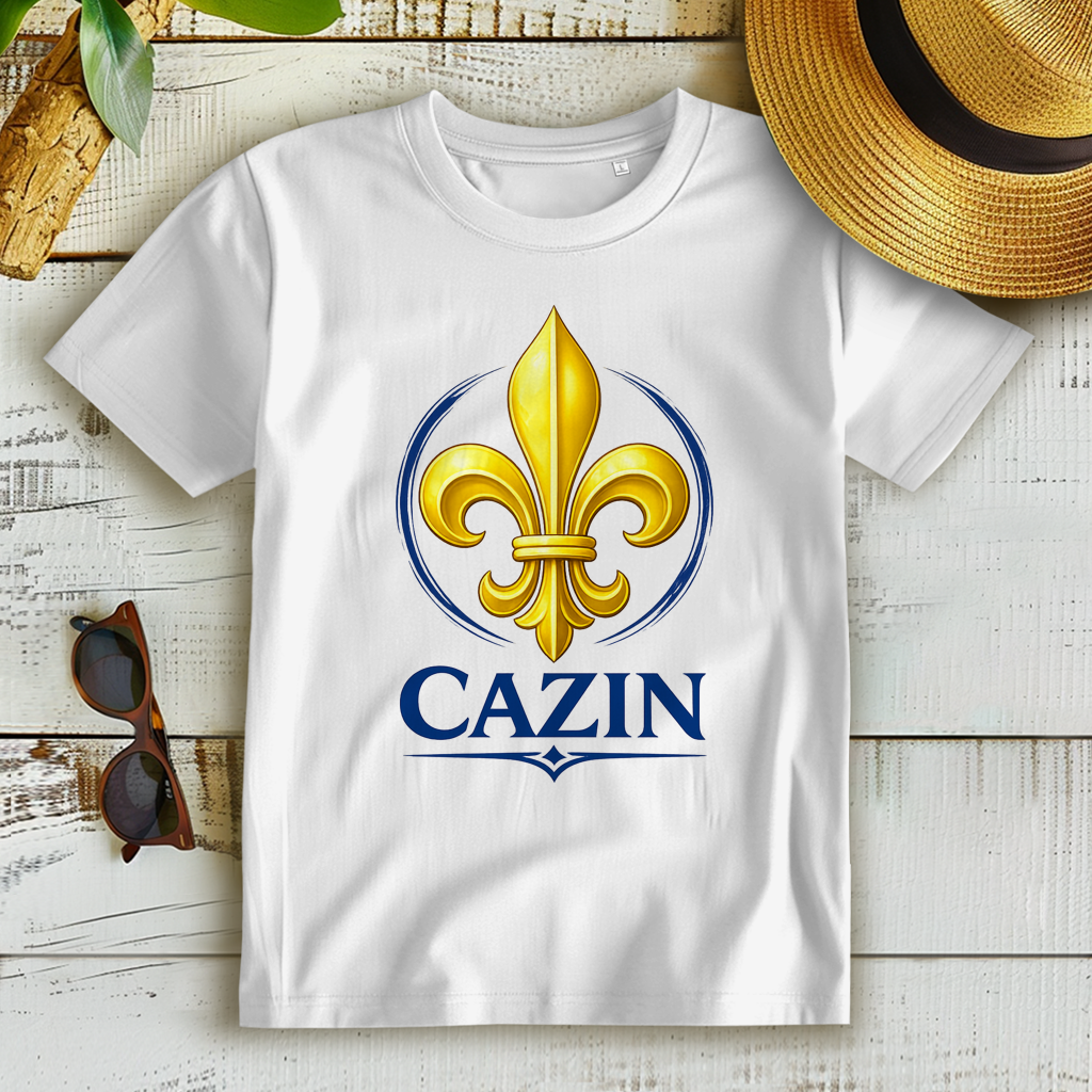Cazin Bosna Ženska Premium organska majica s bosanskim ljiljanom | Organski pamuk