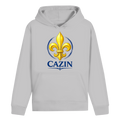 Cazin Bosna Muški Premium Hoodie sa Bosanskim Ljiljanom | Organski Dukserica